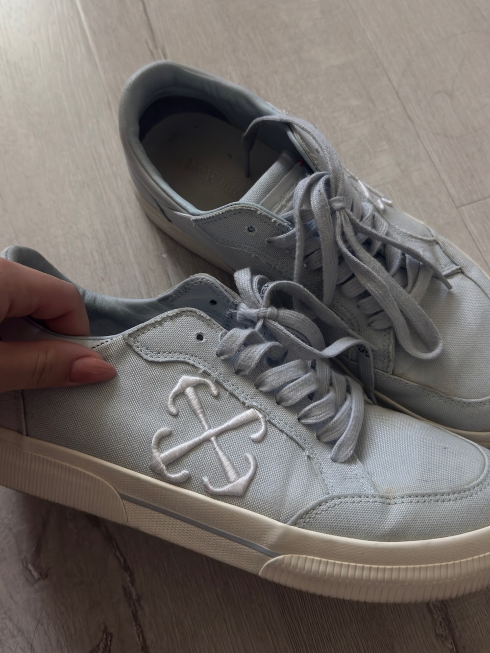 Off-White New Vulcanized Low Top Sneakers